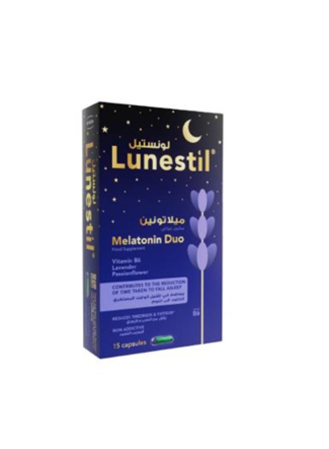 لونستيل ميلاتونين كبسوله مزدوجه - 1 مجم - 15 كبسولة - Image 2